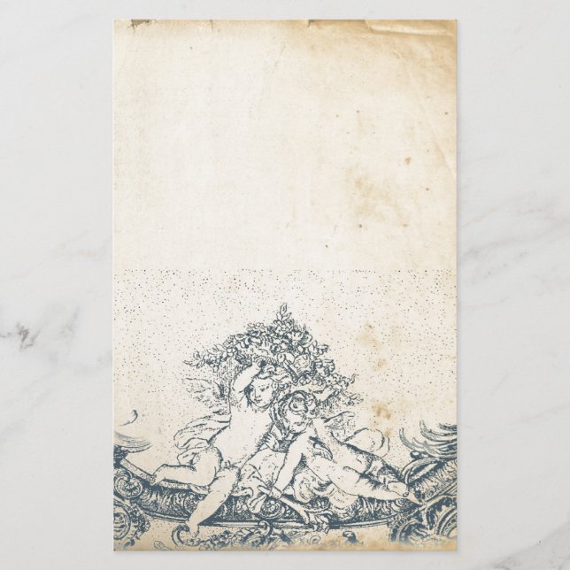 Vintage Angels Stationery (Front)