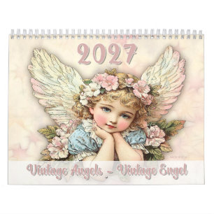 Vintage Angels – Vintage Engel 2027 Calendar