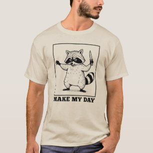 Vintage Angry Racoon T-Shirt