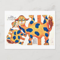 Vintage Animal Paper Doll--Gallopah
