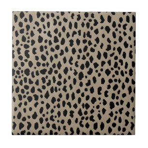 vintage animal print floor tiles