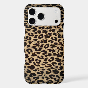 Vintage animal print texture of leopard