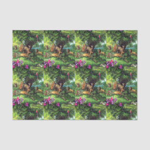 Vintage Animals Tissue Paper