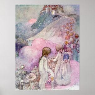 Vintage Anne Anderson The City of Sleep Poster