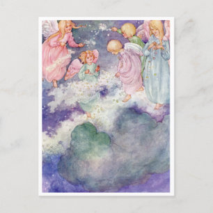 Vintage Anne Anderson The Milky Way Postcard