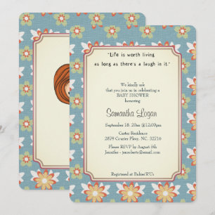 Vintage Anne Classic Story Baby Shower Invitation