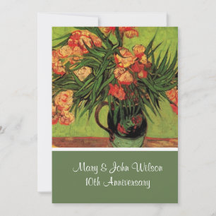 Vintage anniversary invitations