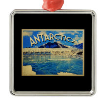 Vintage Antarctica South Pole