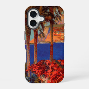 Vintage Antibes Cote D'Azur Travel iPhone 16 Case