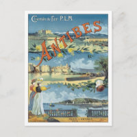 Vintage Antibes Mediterranean
