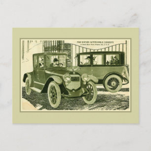 Vintage antique 1918 Haynes automobile ad Postcard