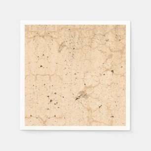 Vintage Antique Beige Country Farmhouse Texture Napkin