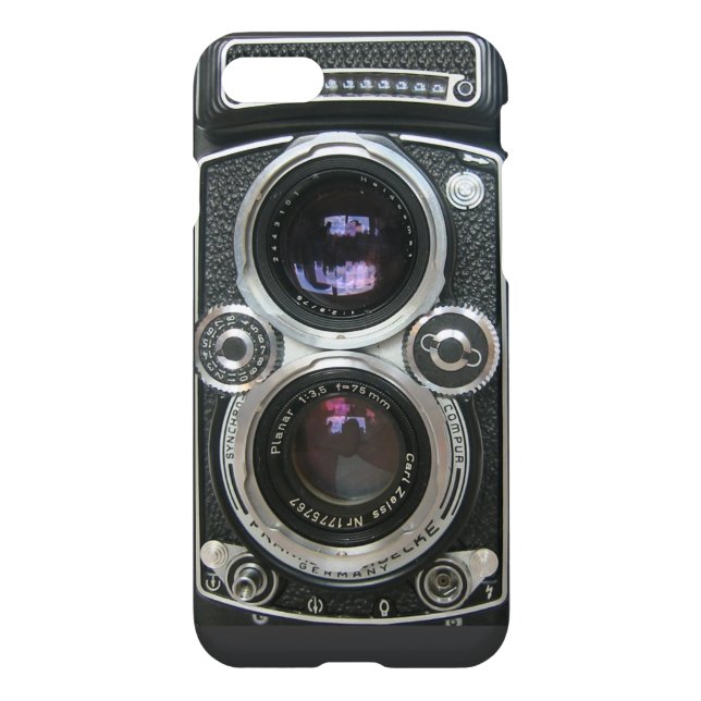 Vintage Antique Camera iPhone 7 Glossy Case Cover (Back)
