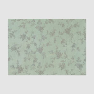 Vintage Antique Floral collage Tissue Paper