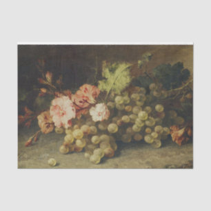 Vintage Antique Fruit and Grapes Still Life Tissue Paper