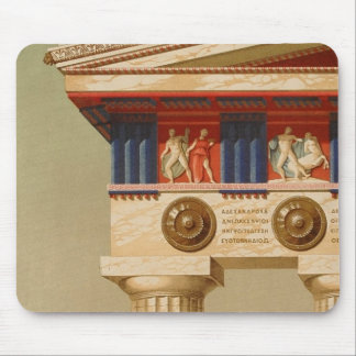 Vintage Antique Greek Ancient Doric Temple Mouse Mat