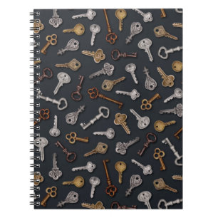 Vintage & Antique Keys Notebook
