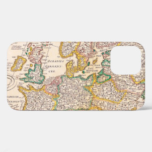 Vintage Antique Map of Europe Case-Mate iPhone Cas 12 Case