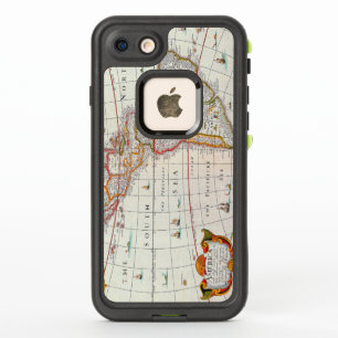 Vintage Antique Map of the Americas Circa 1626