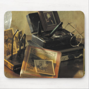 Vintage Antique Nostalgic Items from the past Mouse Mat