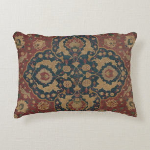 Vintage Antique Oriental Persian Red Pattern Decorative Cushion