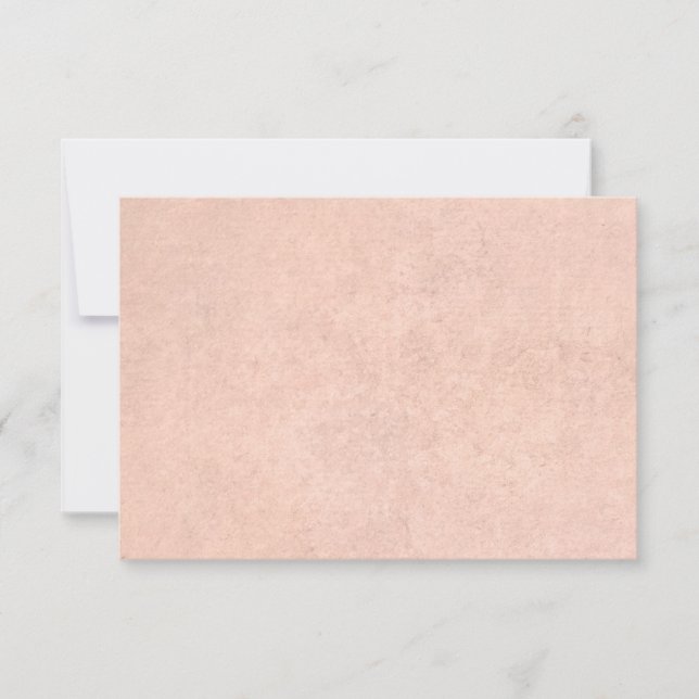 Vintage Antique Parchment Pink Paper Background (Front)