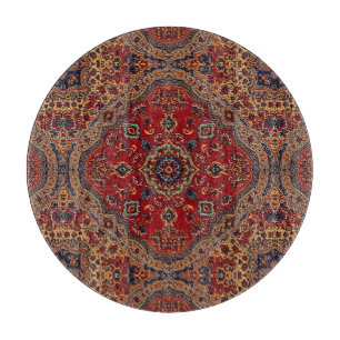 Vintage Antique Persian Oriental Turkish Pattern Cutting Board
