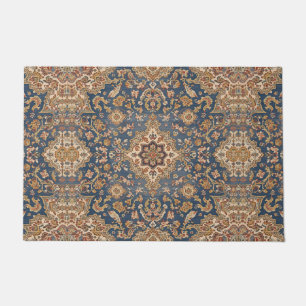 Vintage Antique Persian Oriental Turkish Pattern Doormat