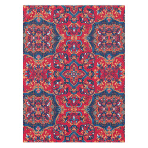 Vintage Antique Persian Oriental Turkish Pattern  Tablecloth