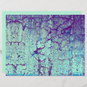 Vintage Antique Purple Teal Grunge Texture