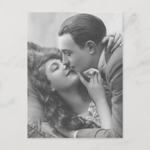 Vintage Antique Romantic Couples Cards, Gifts Postcard