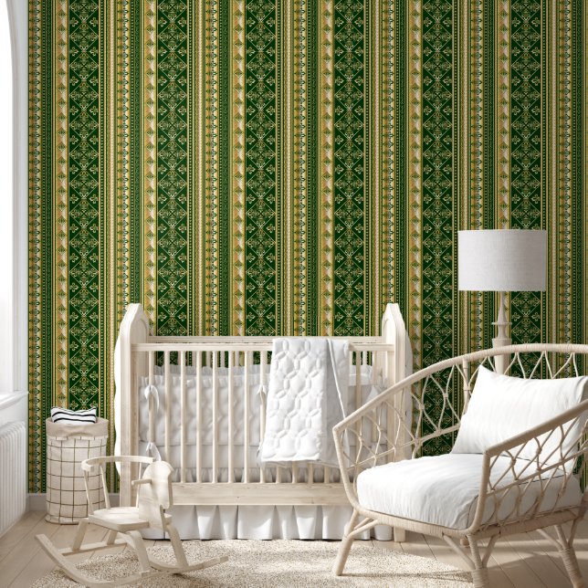 Vintage Antique style - seamless pattern 1b Wallpaper (Kids)
