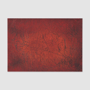 Vintage Antique Texture Dark Red Black Scratches Tissue Paper