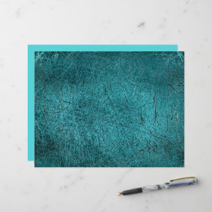 Vintage Antique Texture Teal Turquoise Scratches