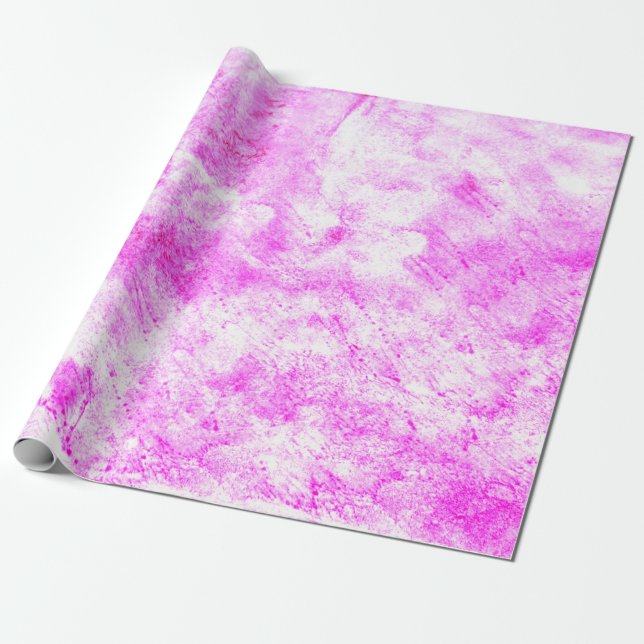 Vintage Antique Textured Purple White Decoupage Wrapping Paper (Unrolled)