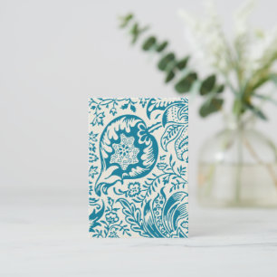 Vintage Antique William Morris Snake's Head Blank Card
