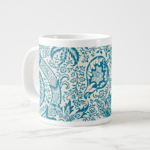 Vintage Antique William Morris Snake's Head Print  Large Coffee Mug