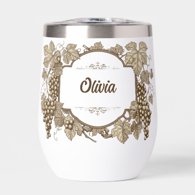 Vintage Antique Winery Grapevine (Front)