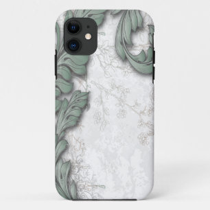 Vintage Antiqued Leaves iPhone 11 Case