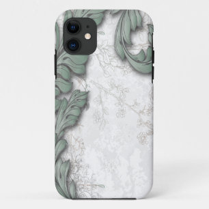 Vintage Antiqued Leaves iPhone 11 Case