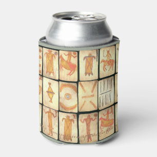 "Vintage-Apache Playing Cards" Can Cooler