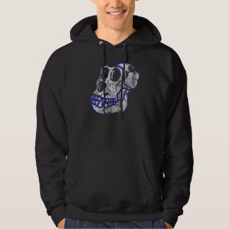 Vintage Ape Block Chain Cryptocurrency Bitcoin Cry Hoodie