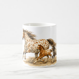 Vintage Appaloosa Horse Crewneck Retro 90s Horse Coffee Mug