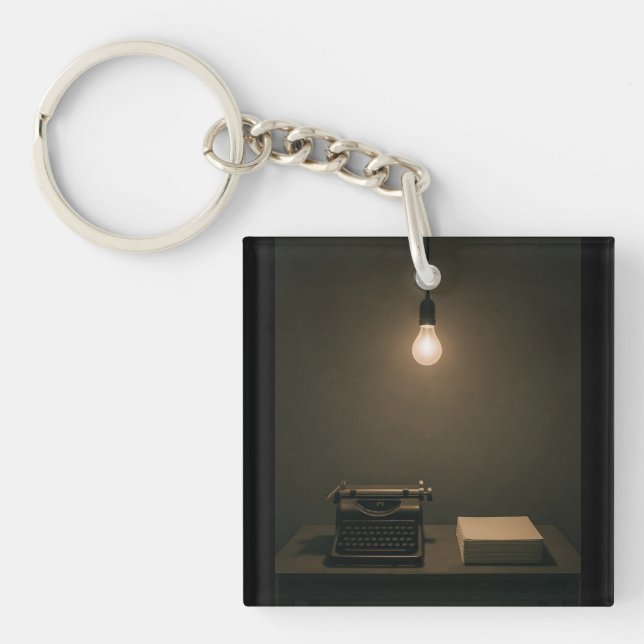 Vintage Appeal Acrylic Keychain (Front)