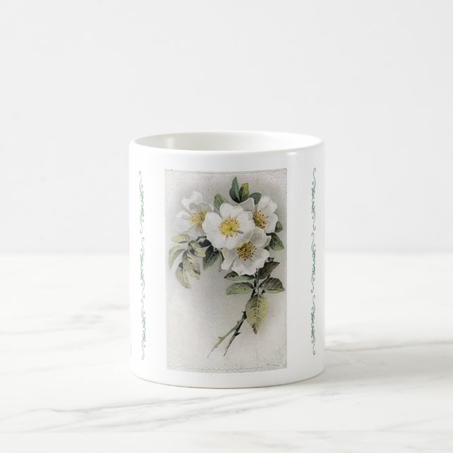 Vintage Apple Blossom Mug (Center)