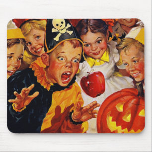 Vintage Apple Bobbing Mouse Mat