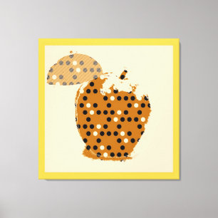 Vintage Apple Fine Art Canvas Print