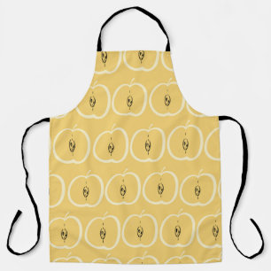 Vintage Apple Pattern: Wallpaper Design. Apron
