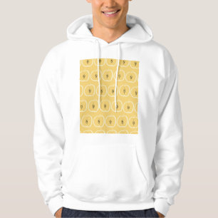 Vintage Apple Pattern: Wallpaper Design. Hoodie