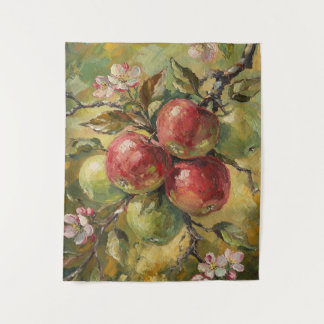 Vintage Apple Still Life Tapestry